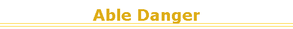 Able Danger