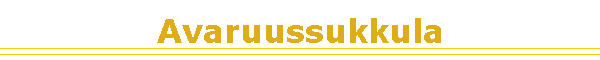 Avaruussukkula