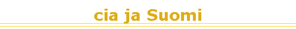 cia ja Suomi