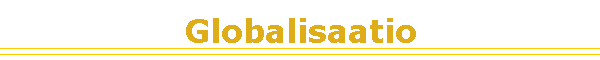 Globalisaatio