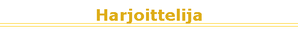 Harjoittelija