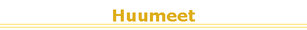 Huumeet