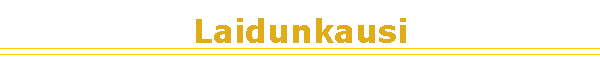 Laidunkausi