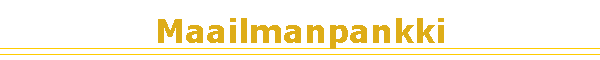 Maailmanpankki