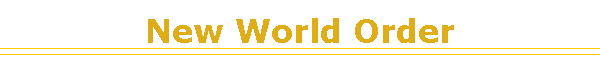 New World Order