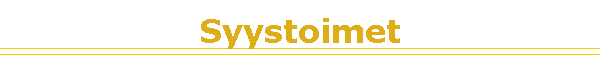 Syystoimet