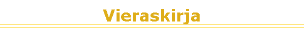 Vieraskirja